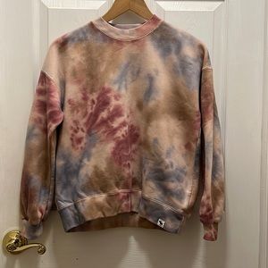 Tie Dye Abercrombie kids crew neck